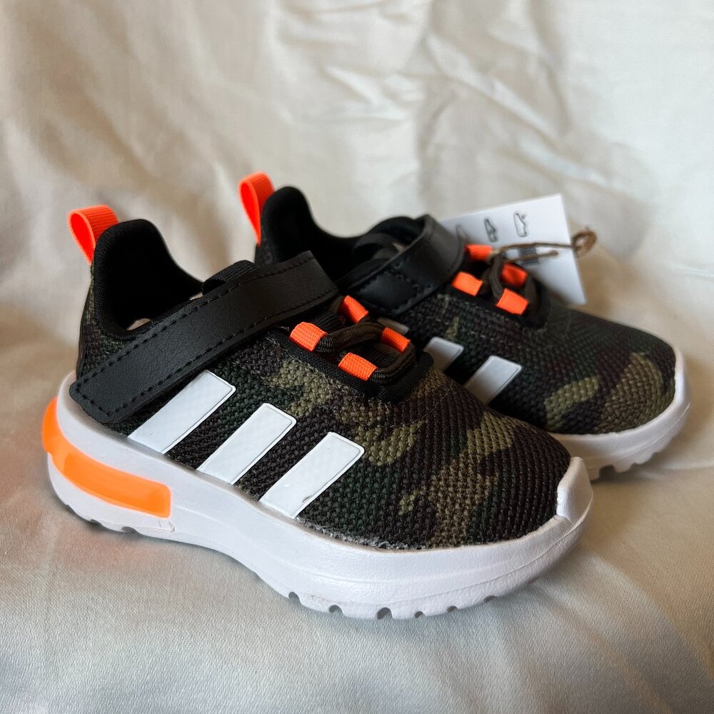 Adidas RACER TR23K Running Shoes | Baby/Toddler Size 5K